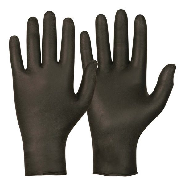 Nitrilhandske Sort