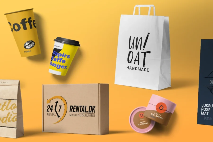 Takeaway Emballage med Logo