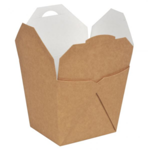 Take away boks 450ml brun kraft