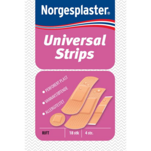 Hæfteplaster vandfast - 4 assorterede størrelser