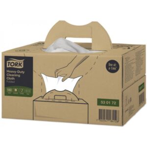 Aftørringsklud Tork Kraftig W7 Handy box