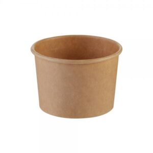 Icecream cup 230/260ml brun