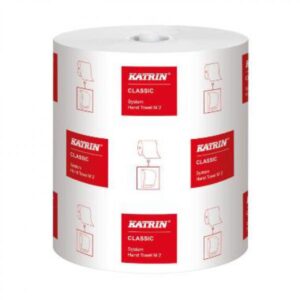 Håndklæderulle Katrin Classic M2 hvid 170m 2 lag