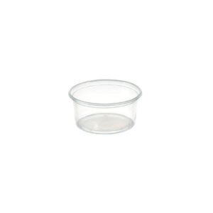 Delipack rund 250ml Transparent 1-Rum