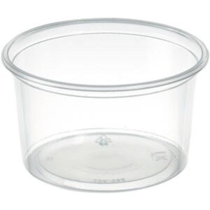 Delipack rund 300 ml Transparent 1-Rum