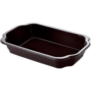 Lille form 215x148x41mm Sort