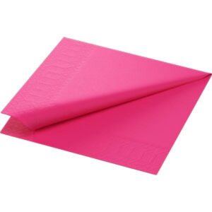 Tissue serviet 33x33cm Fuchsia 3-lags