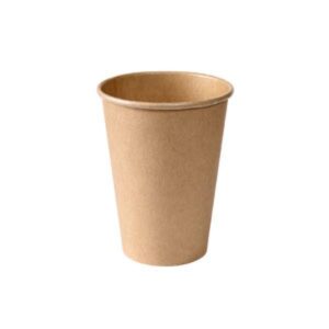 CUP PAP/PLA 21CL BROWN
