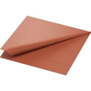 Napkins 3-Ply 40x40 cm Earth Terra