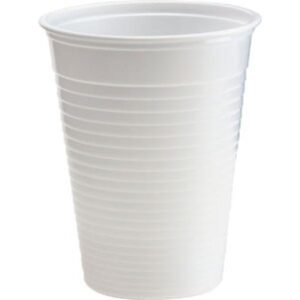 Plastikkrus 21cl Hvid
